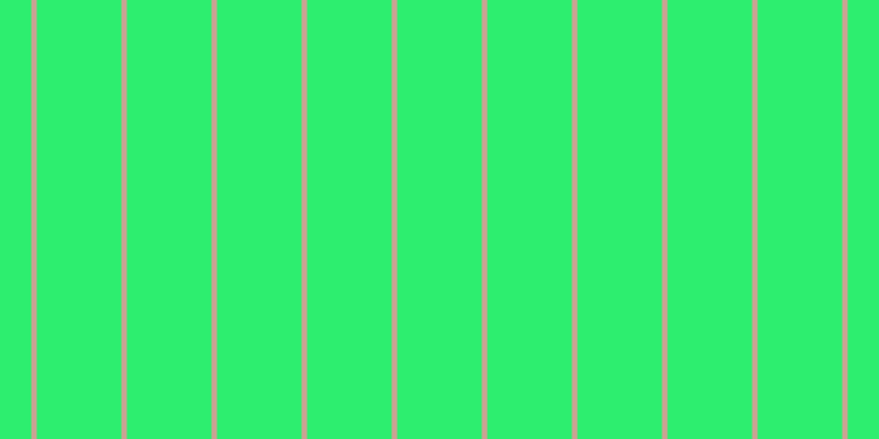 #2dee6f, #caa393 vertical lines, five pixels wide, seventy-seven pixels apart