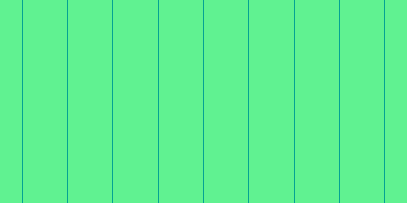 #2dee6f (75%), #04a393 vertical lines, two pixels wide, eighty-seven pixels apart