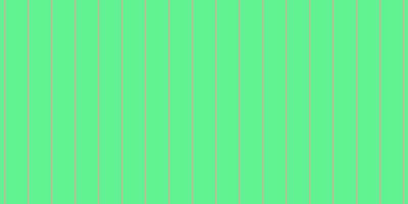 #2dee6f (75%), #eba393 vertical lines, two pixels wide, forty-four pixels apart