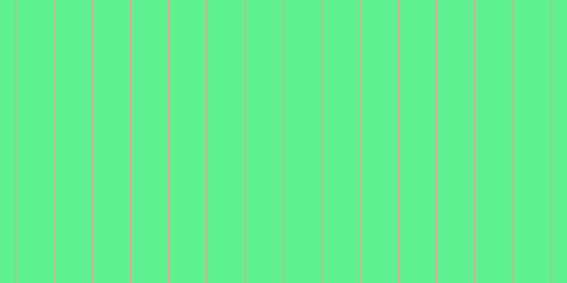 #2dee6f (75%), #eba393 vertical lines, two pixels wide, fifty-two pixels apart