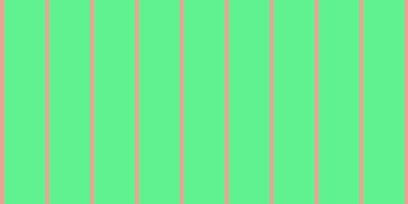 #2dee6f (75%), #eba393 vertical lines, eight pixels wide, eighty pixels apart