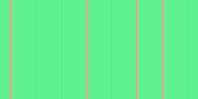 #2dee6f (75%), #eba393 vertical lines, four pixels wide, ninety-eight pixels apart