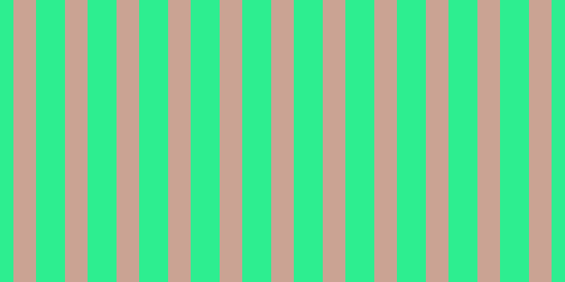 #2dee90, #caa393 vertical lines, thirty-two pixels wide, forty-one pixels apart