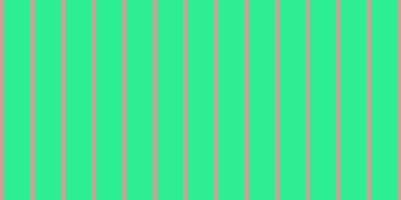 #2dee90, #caa393 vertical lines, nine pixels wide, fifty-two pixels apart