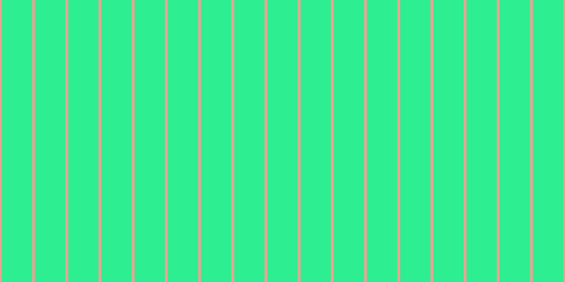 #2dee90, #eba393 vertical lines, four pixels wide, forty-three pixels apart