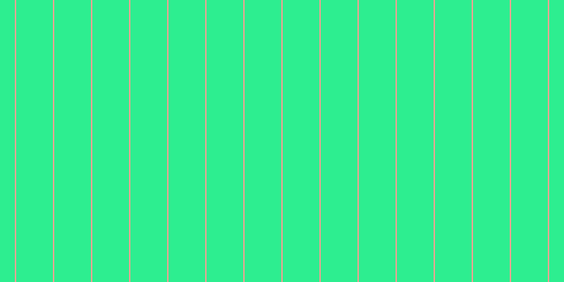 #2dee90, #eba393 vertical lines, two pixels wide, fifty-two pixels apart
