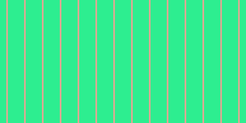 #2dee90, #eba393 vertical lines, five pixels wide, fifty-three pixels apart