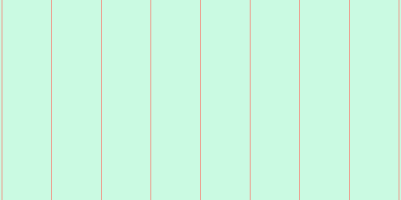 #2dee90 (25%), #eba393 vertical lines, two pixels wide, ninety-seven pixels apart