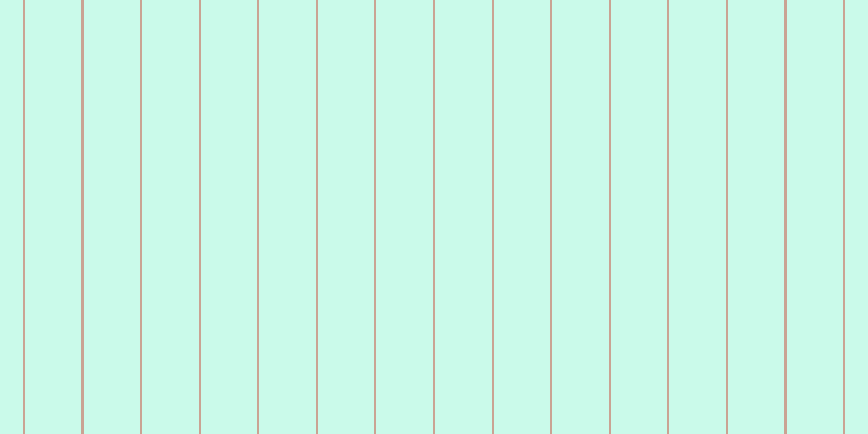 #2deeb1 (25%), #caa393 vertical lines, two pixels wide, fifty-two pixels apart