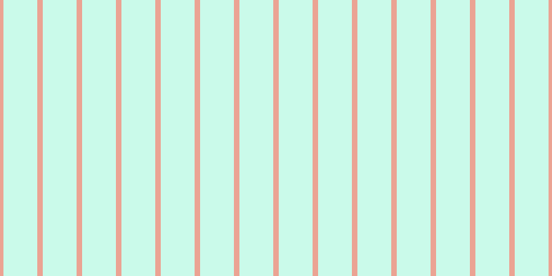 #2deeb1 (25%), #eba393 vertical lines, eight pixels wide, forty-nine pixels apart