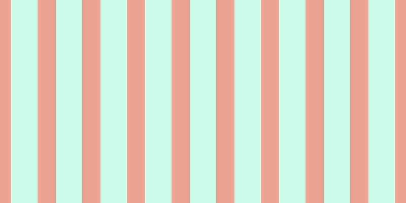 #2deeb1 (25%), #eba393 vertical lines, thirty-six pixels wide, fifty-two pixels apart