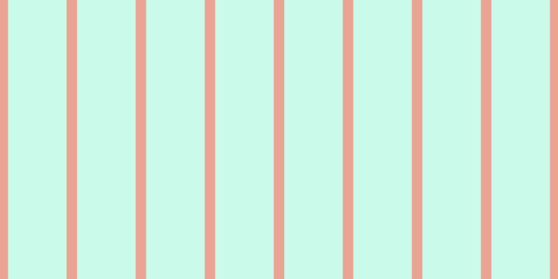 #2deeb1 (25%), #eba393 vertical lines, fifteen pixels wide, eighty-four pixels apart