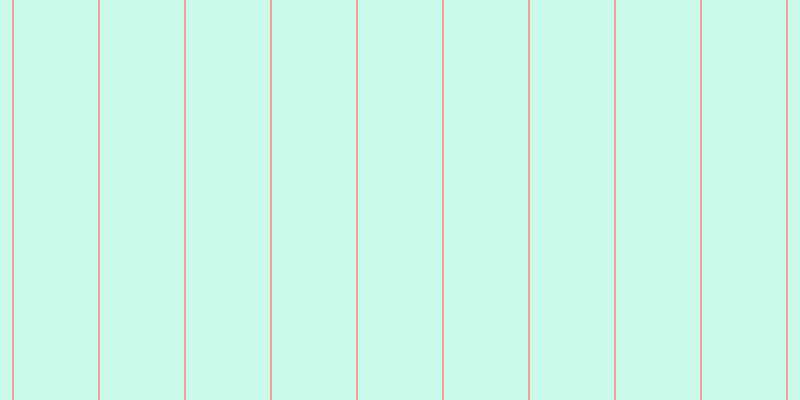 #2deeb1 (25%), #eba393 vertical lines, two pixels wide, eighty-four pixels apart