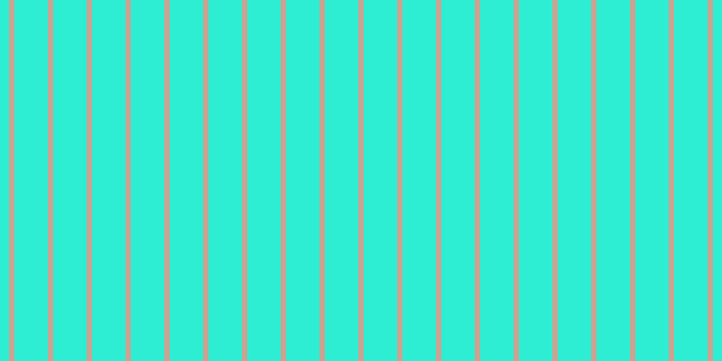 #2deed2, #caa393 vertical lines, six pixels wide, thirty-seven pixels apart