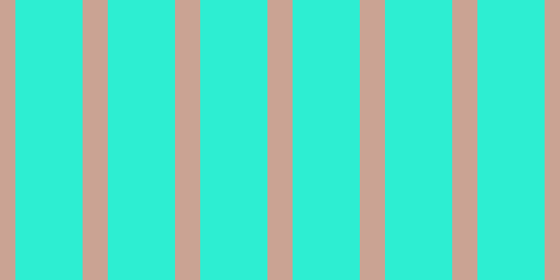 #2deed2, #caa393 vertical lines, thirty-six pixels wide, ninety-six pixels apart