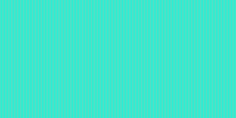 #2deed2, #eba393 vertical lines, one pixels wide, nine pixels apart