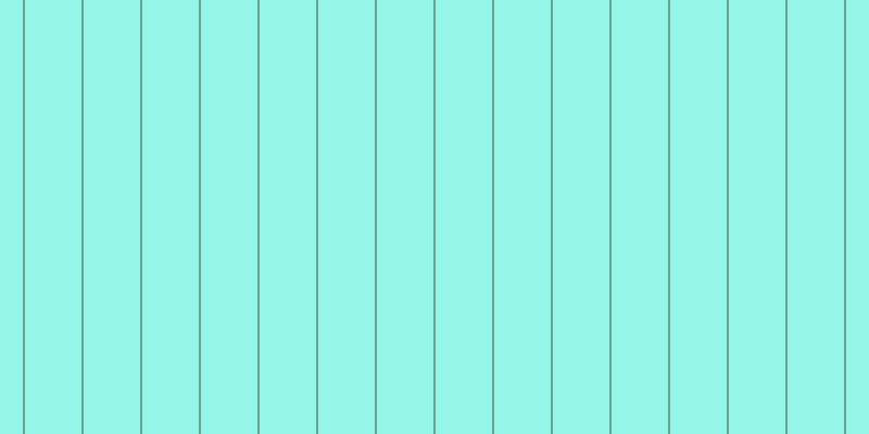 #2deed2 (50%), #67a393 vertical lines, two pixels wide, fifty-two pixels apart