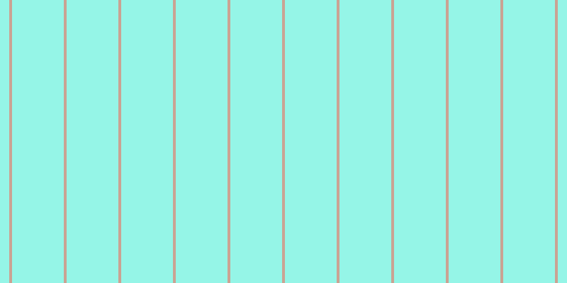 #2deed2 (50%), #caa393 vertical lines, four pixels wide, seventy-three pixels apart