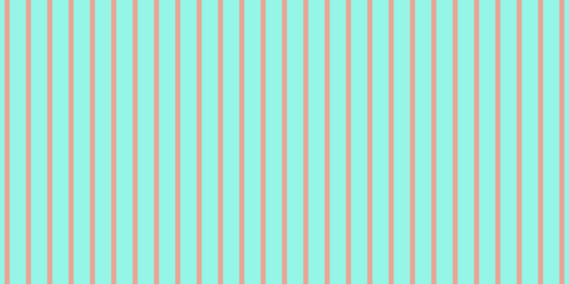 #2deed2 (50%), #eba393 vertical lines, seven pixels wide, twenty-three pixels apart