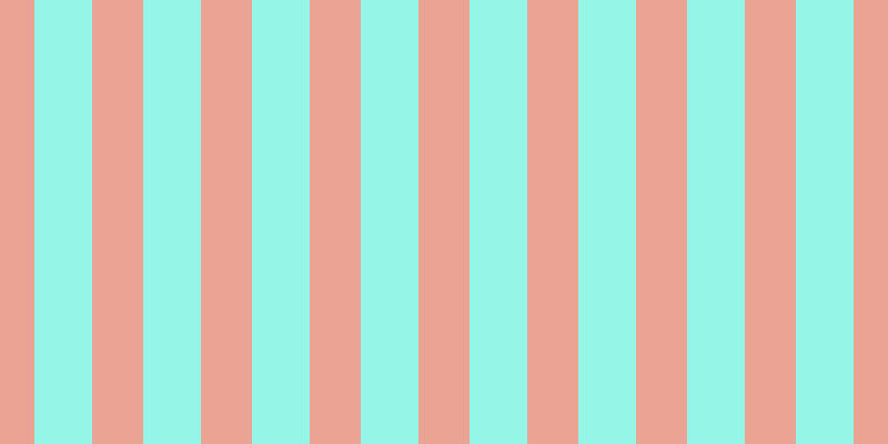 #2deed2 (50%), #eba393 vertical lines, forty-six pixels wide, fifty-two pixels apart