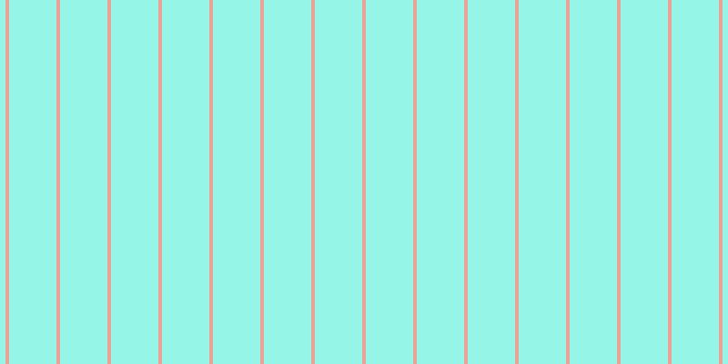 #2deed2 (50%), #eba393 vertical lines, four pixels wide, fifty-two pixels apart