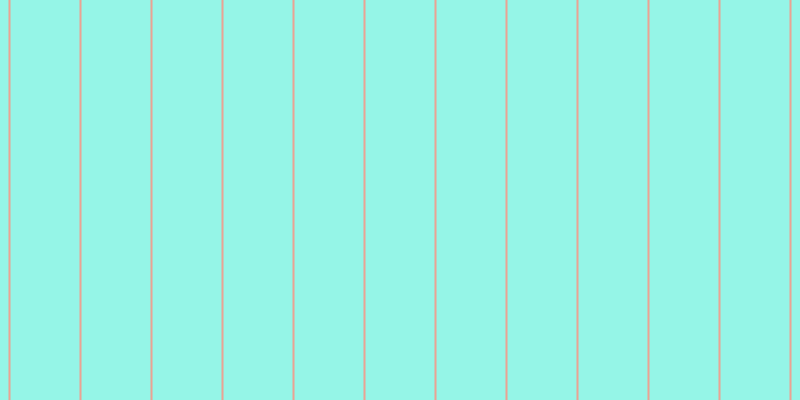 #2deed2 (50%), #eba393 vertical lines, two pixels wide, sixty-nine pixels apart