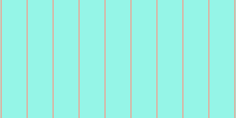 #2deed2 (50%), #eba393 vertical lines, four pixels wide, eighty-four pixels apart