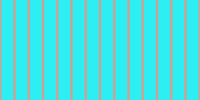 #2deef3, #caa393 vertical lines, ten pixels wide, forty-seven pixels apart