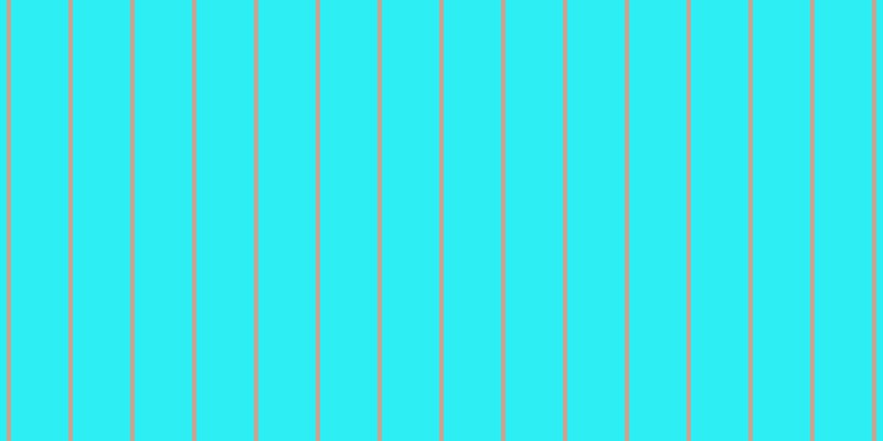 #2deef3, #caa393 vertical lines, four pixels wide, fifty-two pixels apart