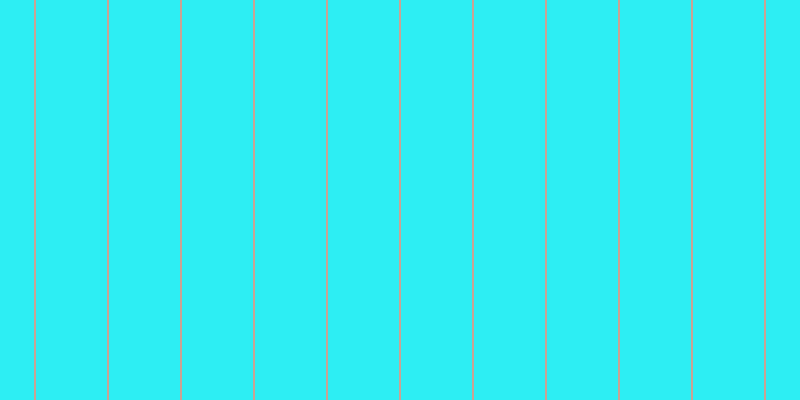 #2deef3, #caa393 vertical lines, two pixels wide, seventy-one pixels apart