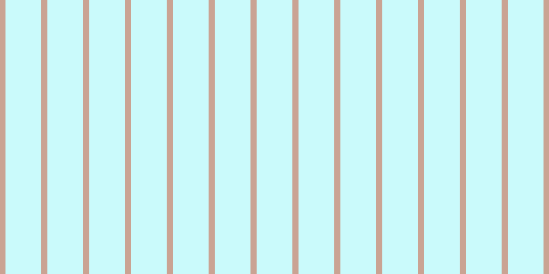 #2deef3 (25%), #caa393 vertical lines, nine pixels wide, fifty-two pixels apart