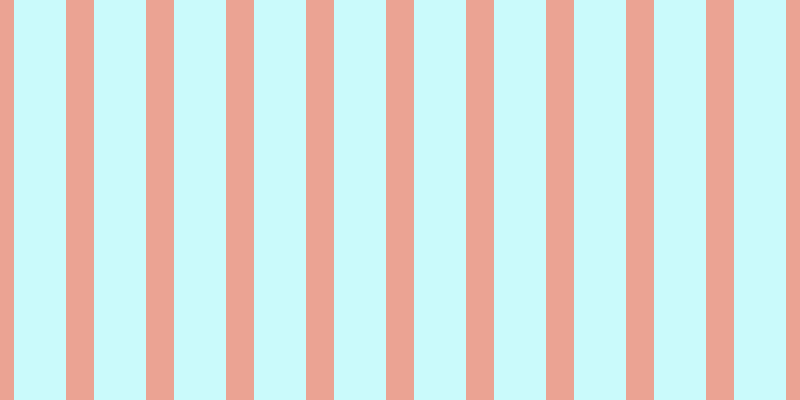 #2deef3 (25%), #eba393 vertical lines, twenty-eight pixels wide, fifty-two pixels apart