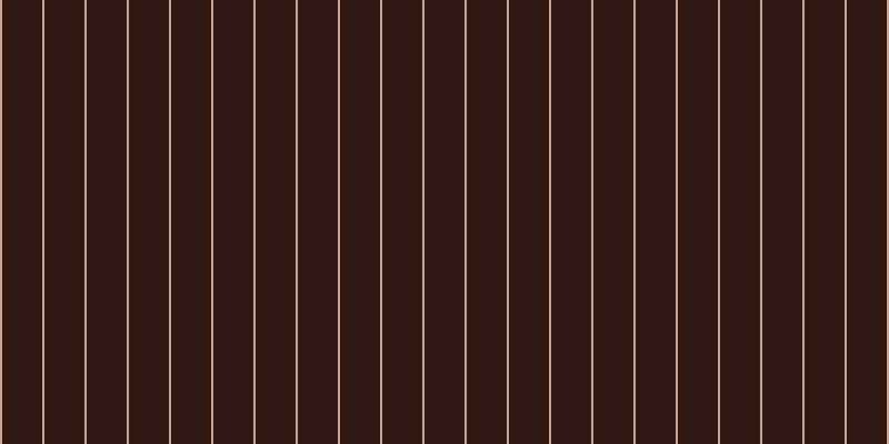 #2f1813, #caa393 vertical lines, two pixels wide, thirty-six pixels apart