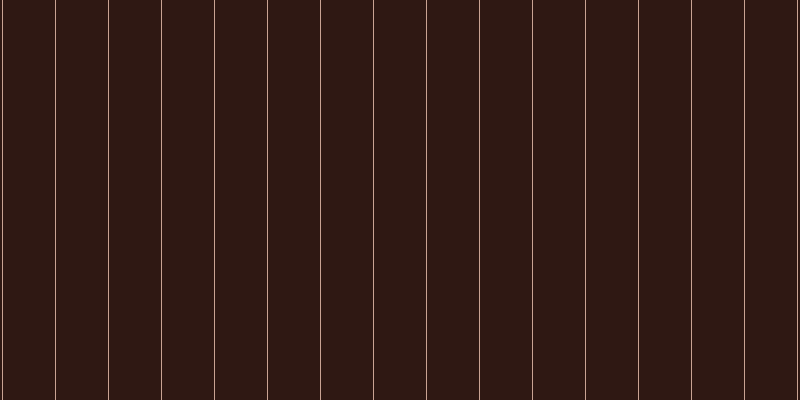 #2f1813, #caa393 vertical lines, one pixels wide, fifty-two pixels apart