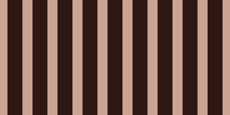 #2f1813, #caa393 vertical lines, thirty-five pixels wide, fifty-two pixels apart