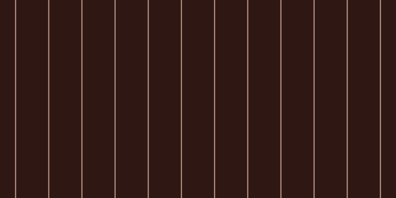 #2f1813, #caa393 vertical lines, two pixels wide, sixty-five pixels apart