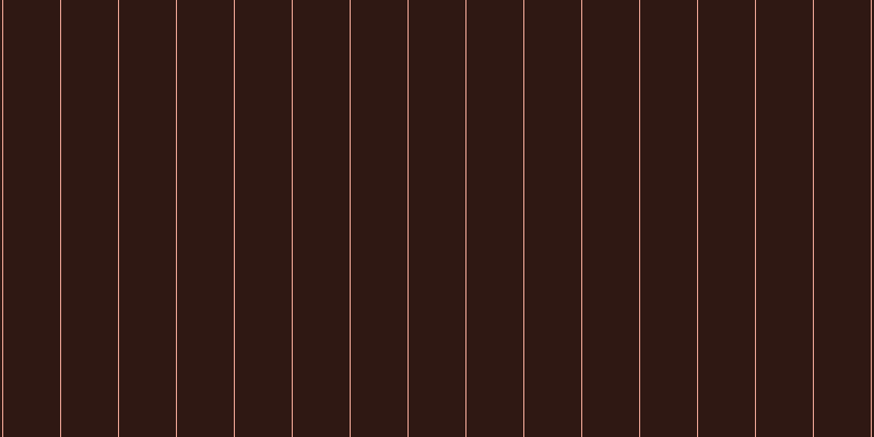 #2f1813, #eba393 vertical lines, one pixels wide, fifty-two pixels apart