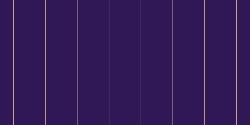#2f1855, #caa393 vertical lines, two pixels wide, one hundred pixels apart