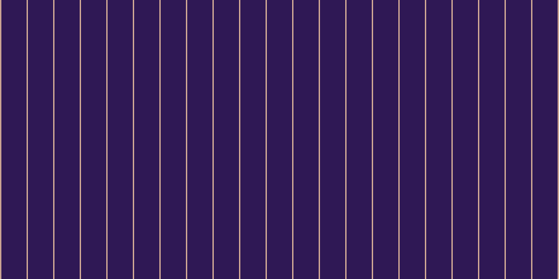 #2f1855, #caa393 vertical lines, two pixels wide, thirty-six pixels apart