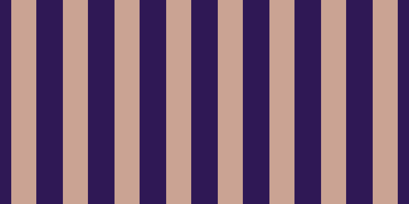 #2f1855, #caa393 vertical lines, forty-nine pixels wide, fifty-two pixels apart