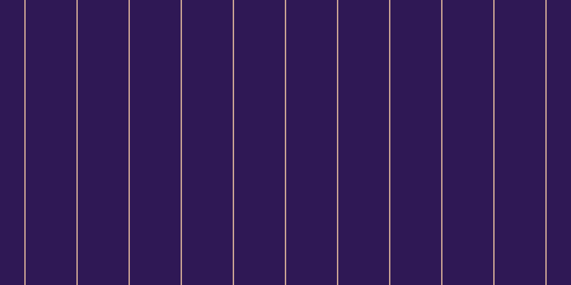 #2f1855, #caa393 vertical lines, two pixels wide, seventy-one pixels apart