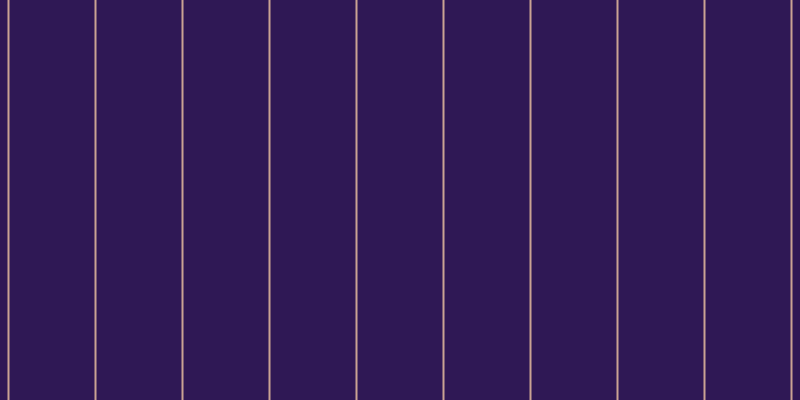 #2f1855, #caa393 vertical lines, two pixels wide, eighty-five pixels apart