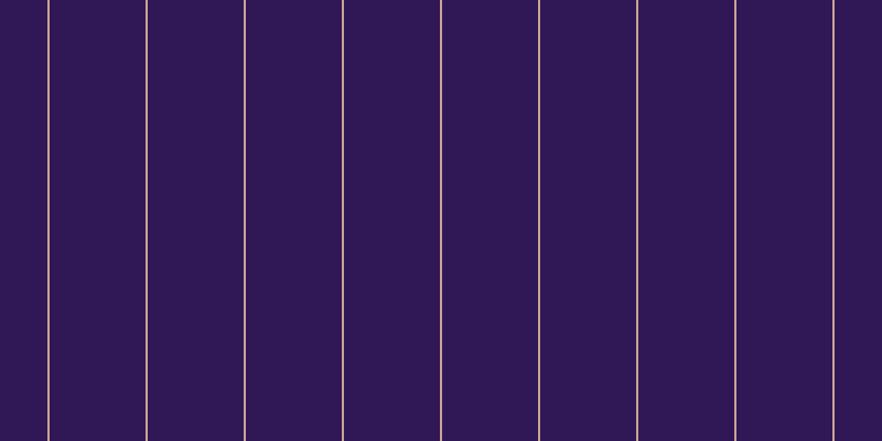 #2f1855, #caa393 vertical lines, two pixels wide, eighty-seven pixels apart