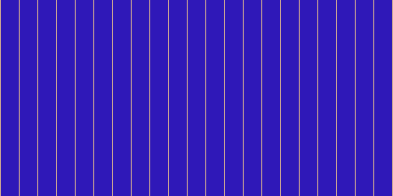 #2f18b8, #caa393 vertical lines, two pixels wide, thirty-six pixels apart