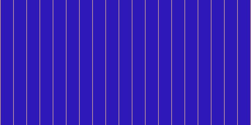 #2f18b8, #caa393 vertical lines, two pixels wide, forty pixels apart
