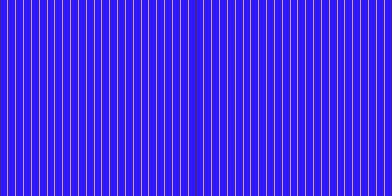 #2f18fa, #caa393 vertical lines, two pixels wide, fourteen pixels apart