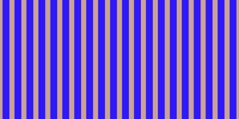 #2f18fa, #caa393 vertical lines, seventeen pixels wide, twenty-three pixels apart