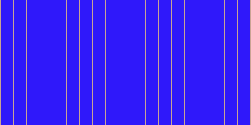 #2f18fa, #caa393 vertical lines, two pixels wide, forty pixels apart