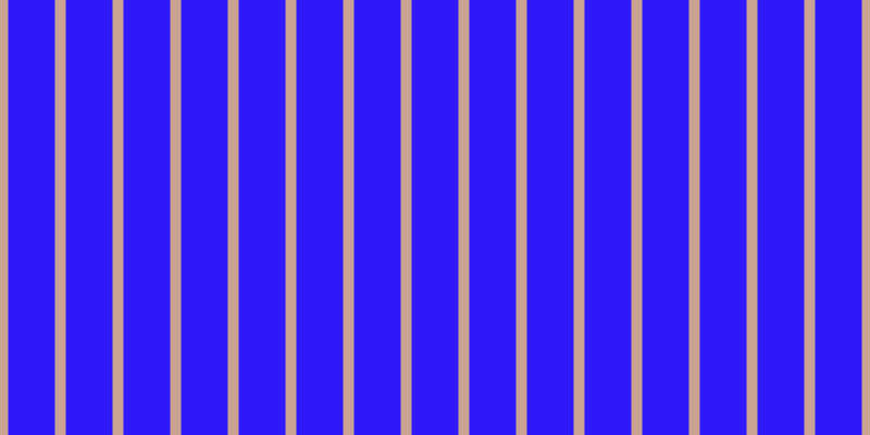 #2f18fa, #caa393 vertical lines, ten pixels wide, forty-three pixels apart