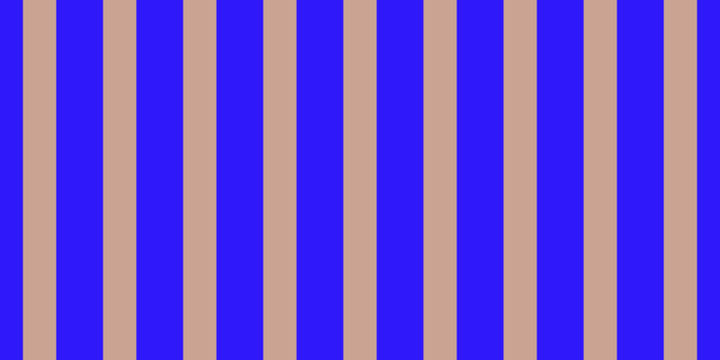 #2f18fa, #caa393 vertical lines, thirty-seven pixels wide, fifty-two pixels apart